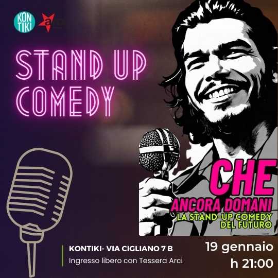 Locandina stand up 19 gennaio