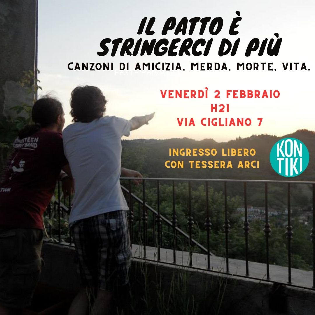 Locandina "Il patto è stringerci di più"