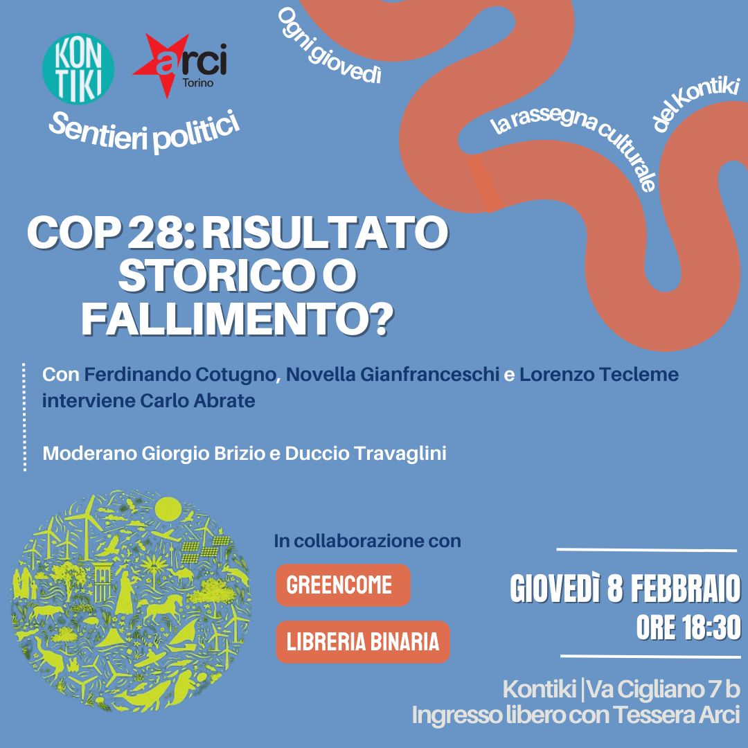 Locandina Sentieri Politici 8 febbraio 2024