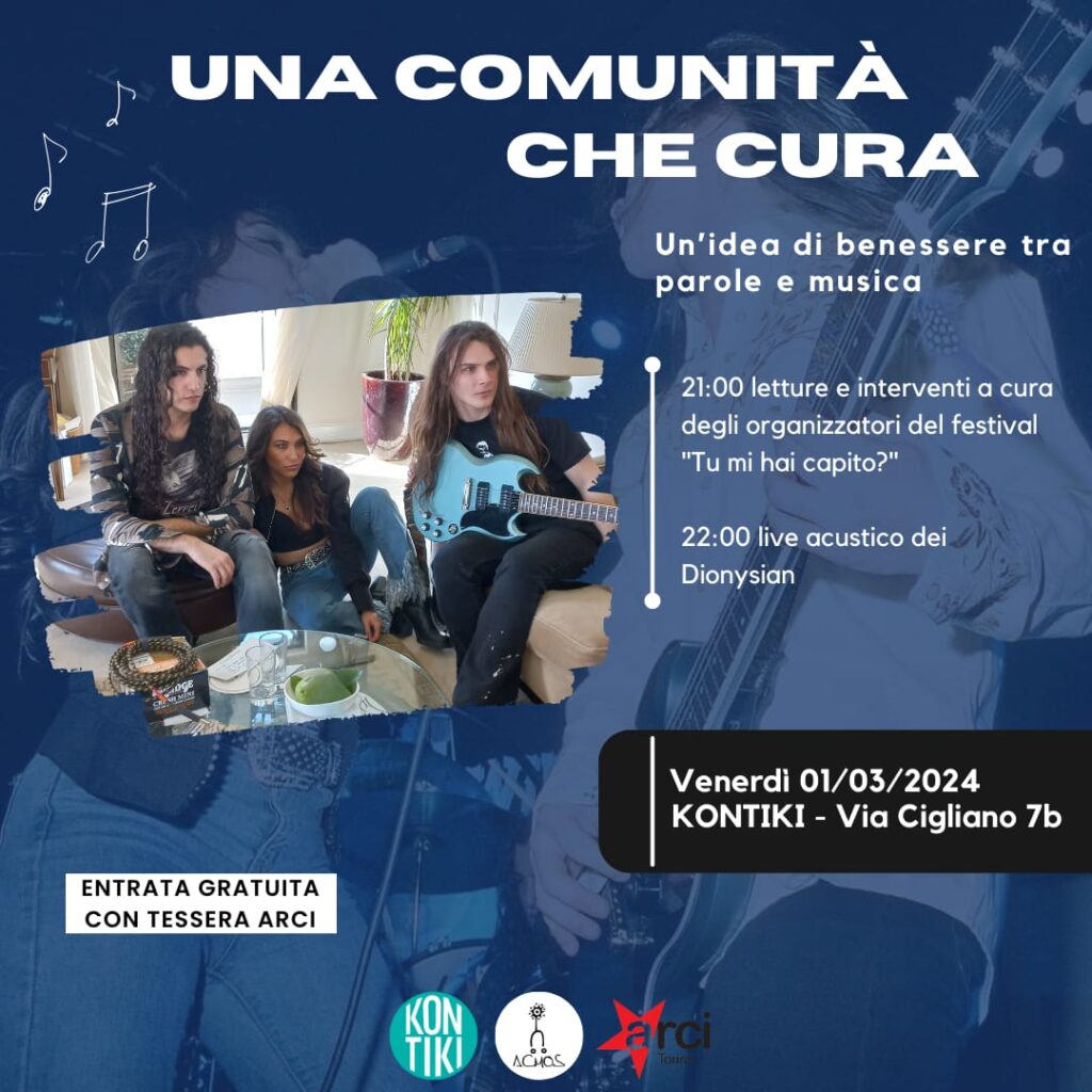 Locandina un'idea di benessere tra parole e musica